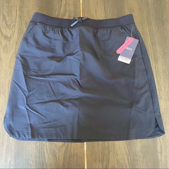 IZOD skorts NWT blue shorts skirt approved school wear size 14.5 Plus - Picture 2 of 7